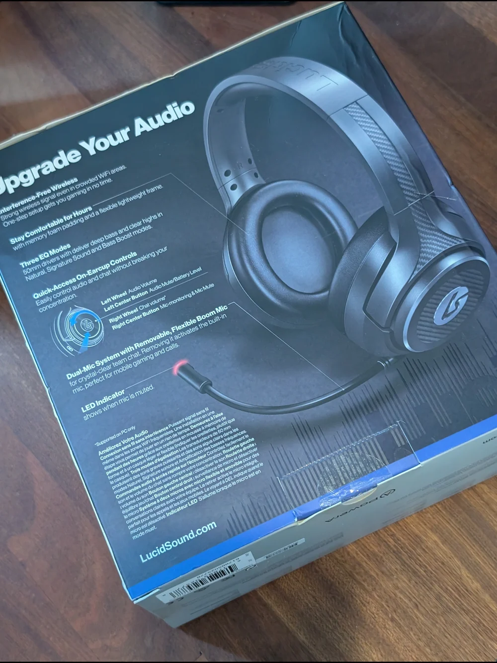 LucidSound LS15P Wireless Gaming Headset - Black (New)